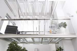 Glaserei Salzinger München Beispiel begehbares Panzerglas