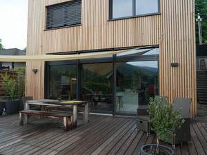 Glaserei Salzinger München Beispiel Vogelschutzfensterscheiben