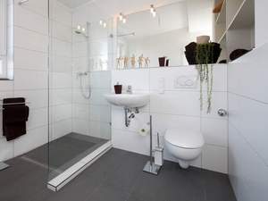 Glaserei Salzinger München Beispiel Duschtrennwand aus Sicherheitsglas