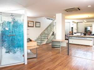 Glaserei Salzinger München Ausstellungsraum